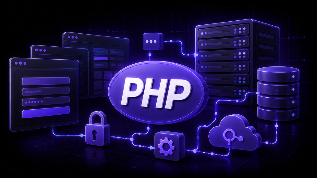 PHP From Scratch Beginner To Advanced course cover