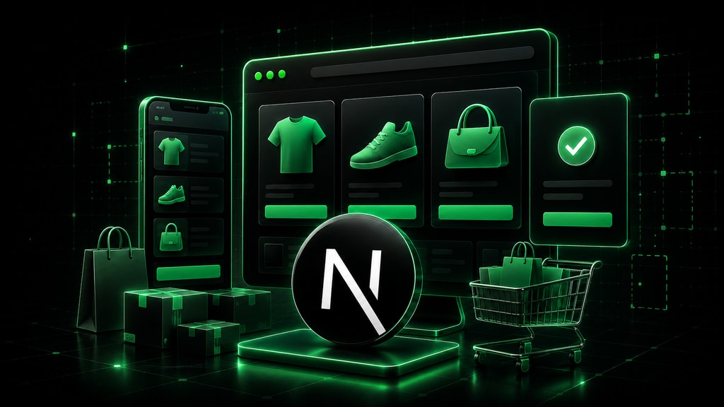 Next.js Ecommerce Build a Shopping Platform course cover