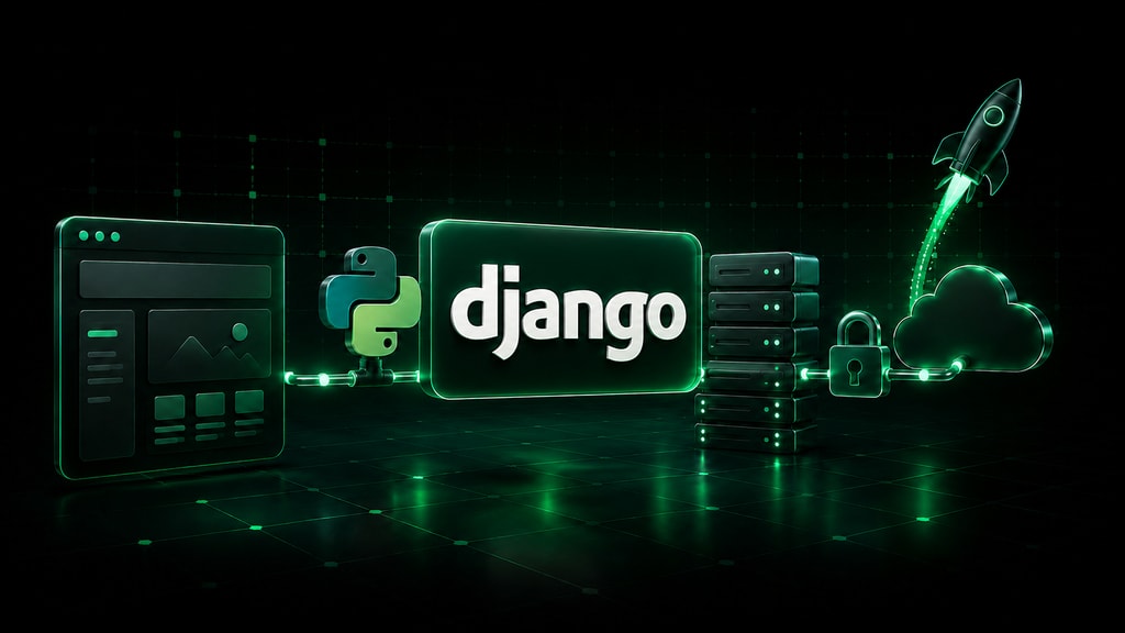 Python Django Dev To Deployment course cover