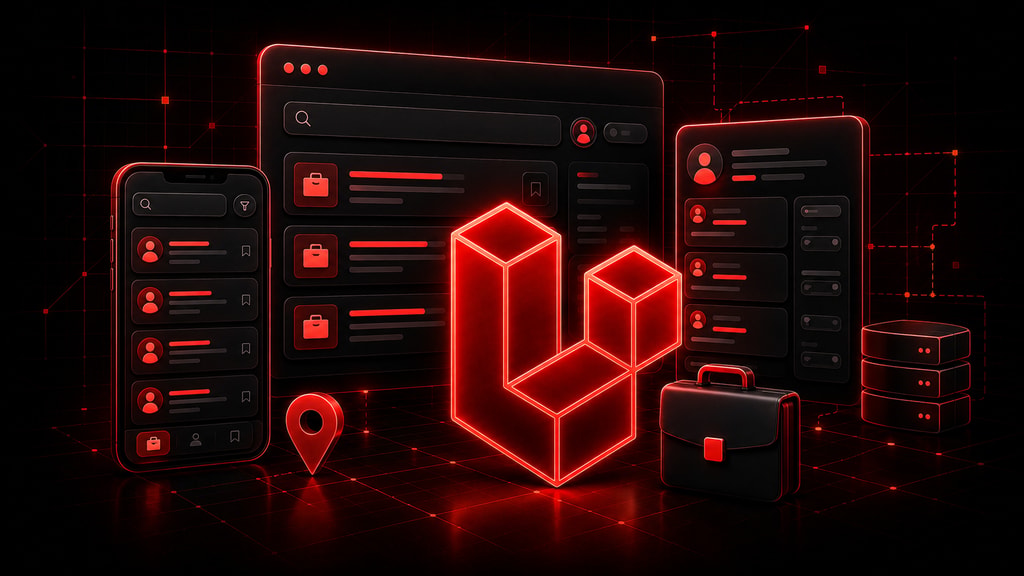 Laravel From Scratch Job Listing Website course cover