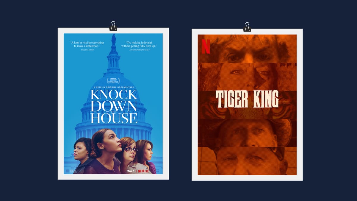 Big characters in Netflix documentaries
