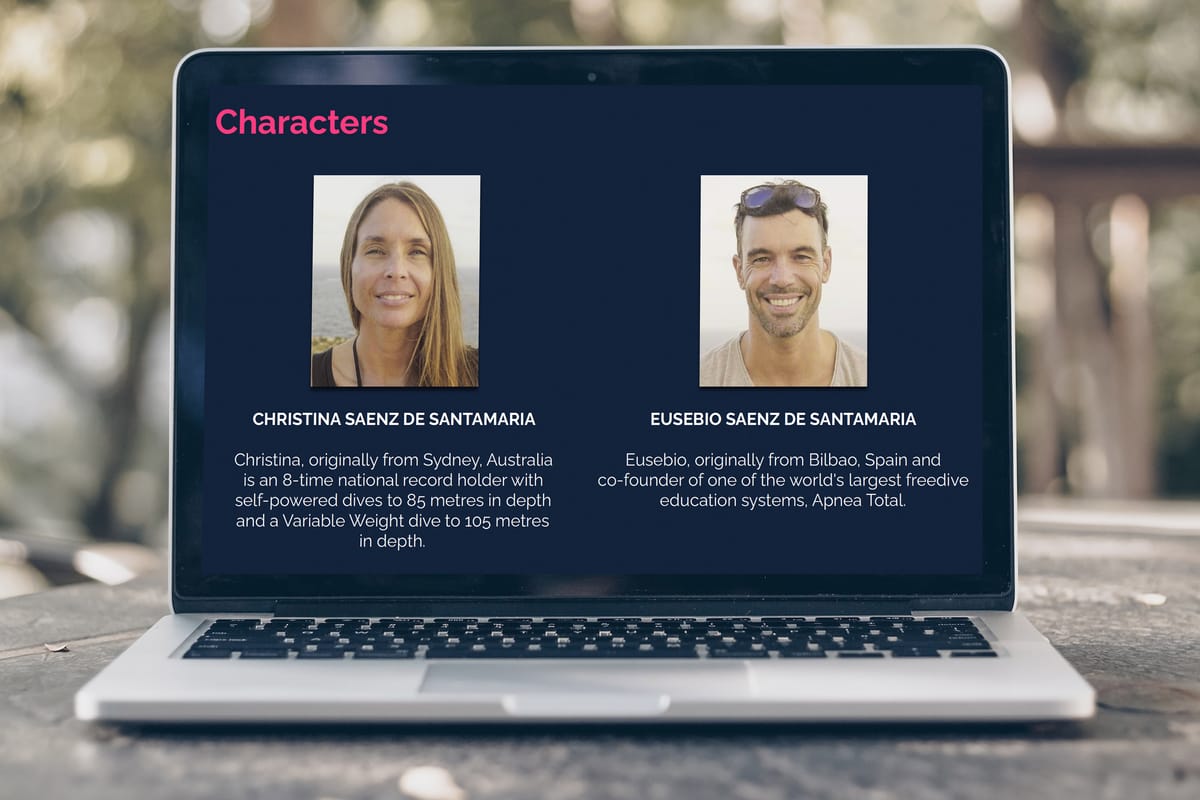 Documentary treatment character descriptions example