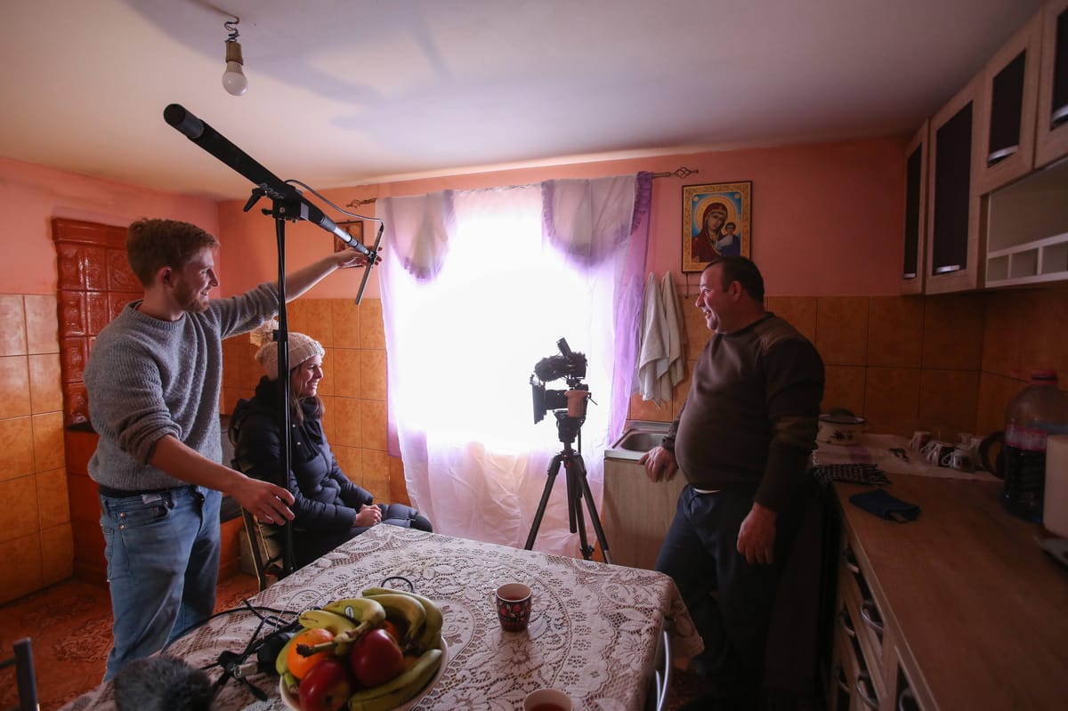 Documentary filmmaker fact-checking research sources before filming