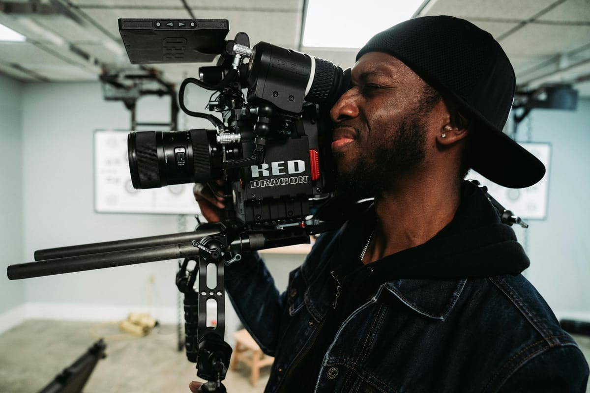 Compact documentary camera setup for travel filmmaking