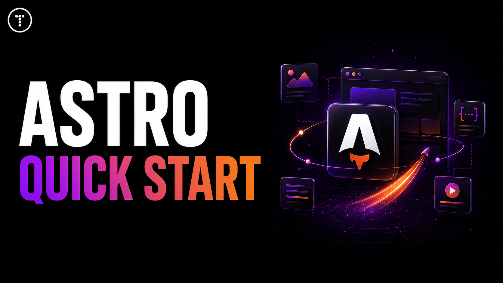 Astro Quick Start course cover