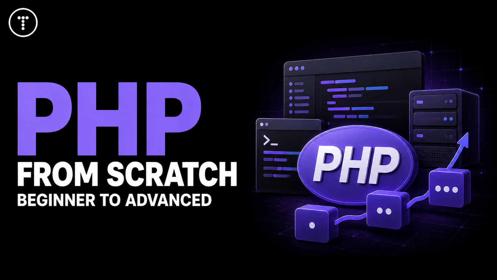 PHP From Scratch - Beginner To Advanced course cover