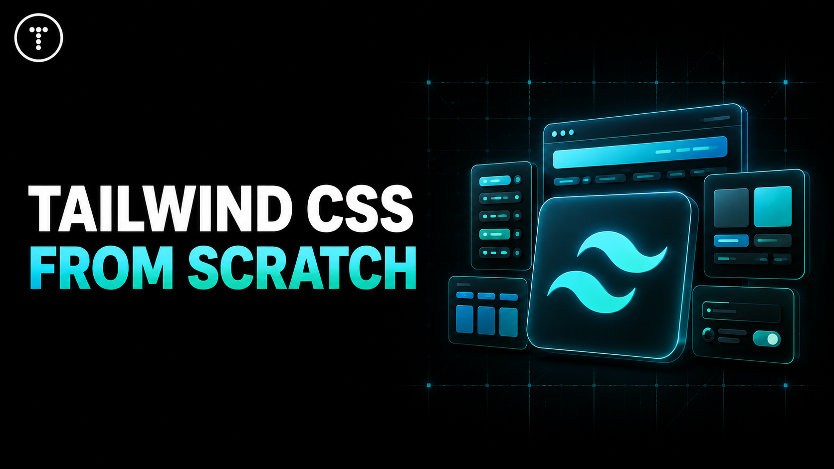 Tailwind CSS From Scratch course cover