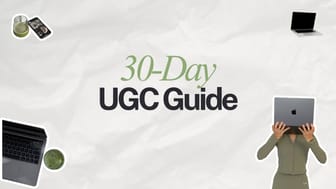 30-Day UGC Quick Start guide cover