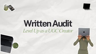 UGC Written Audit cover