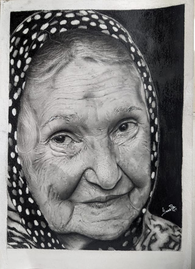 Student artwork by Junette Mathew