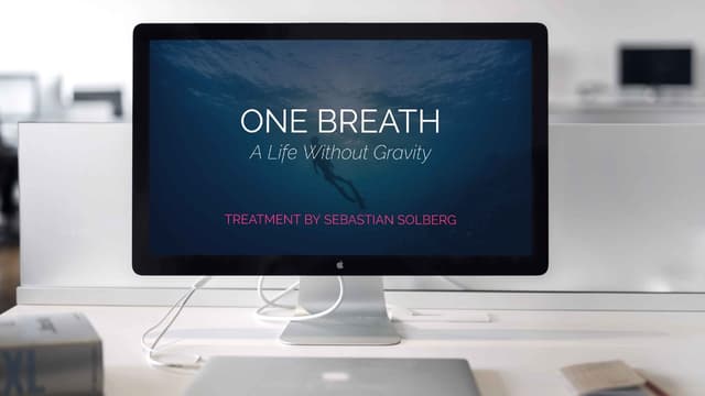 A documentary treatment on screen