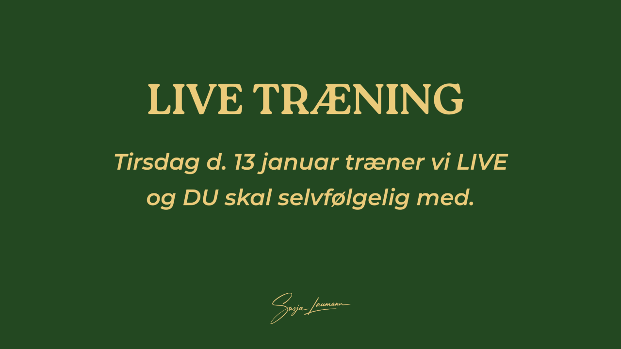 LIVE - 13. januar 2026