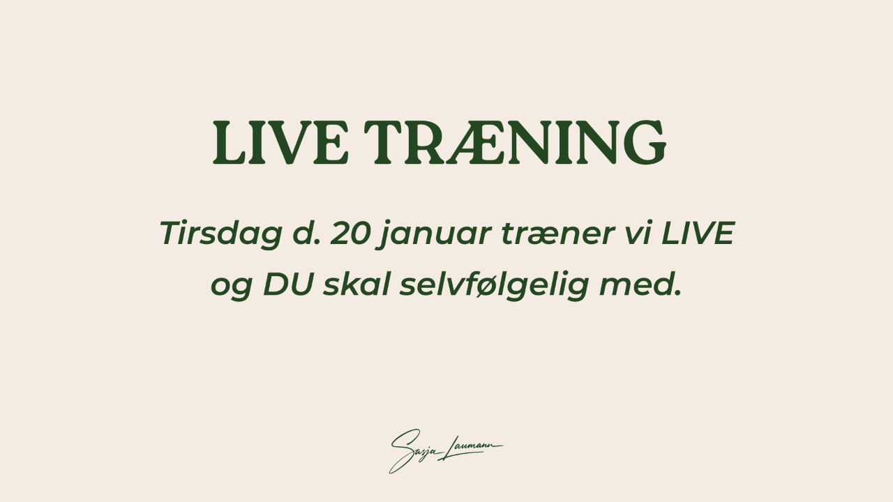 LIVE - 20. januar 2026