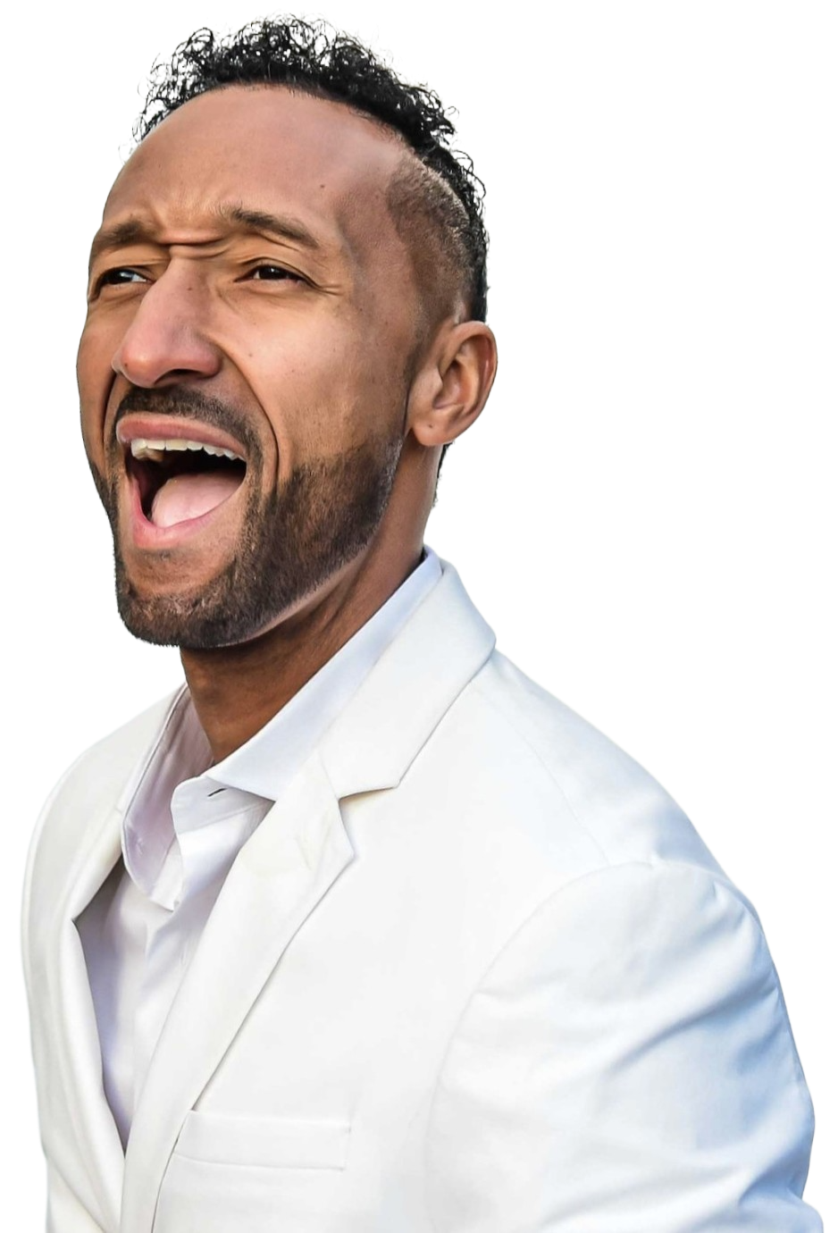 Morris Morrison on stage