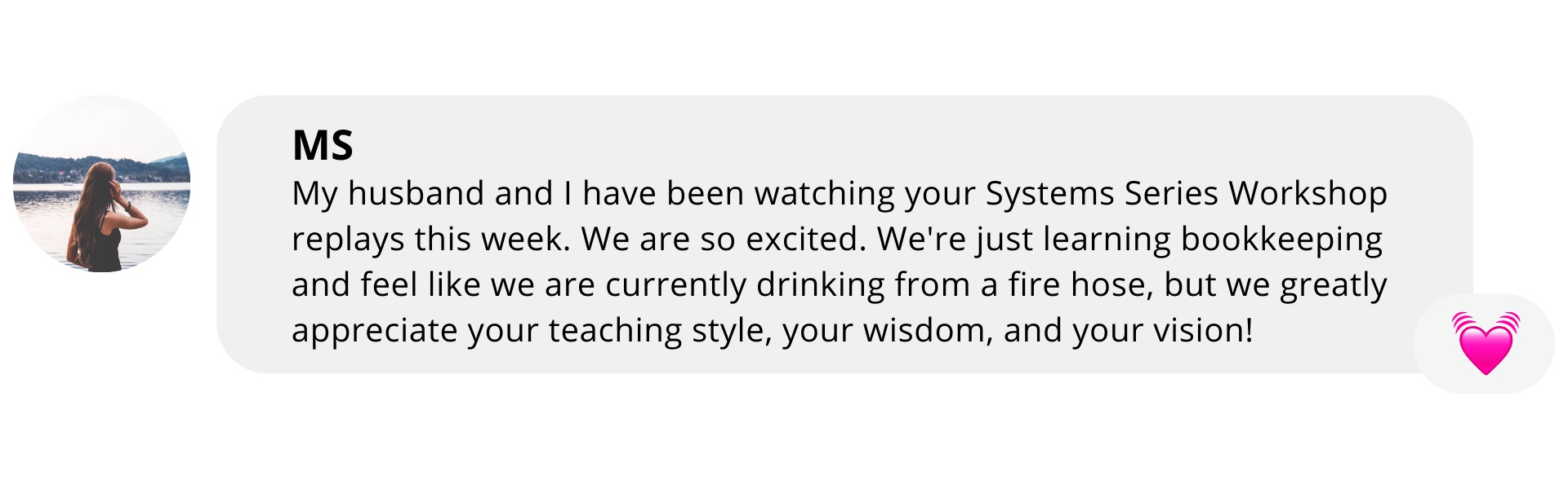 Testimonial screenshot 6