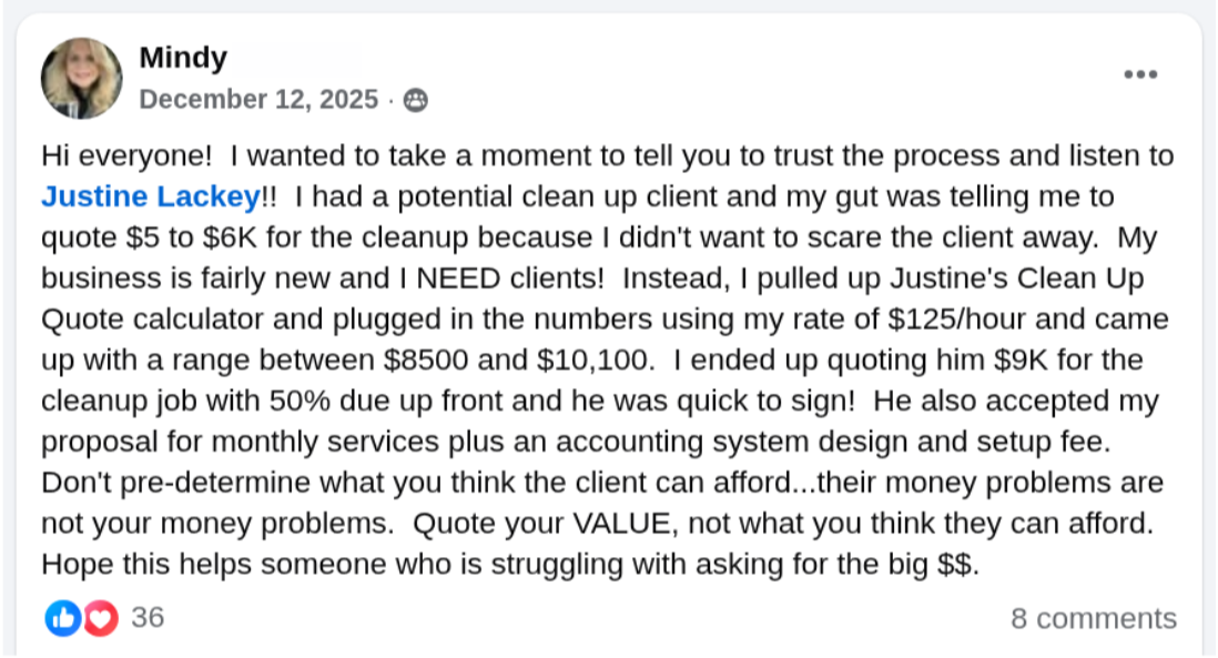 Testimonial screenshot 3