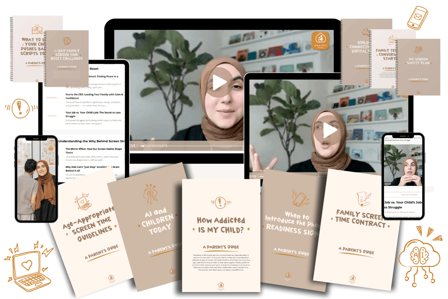 Screen Smart course on multiple devices
