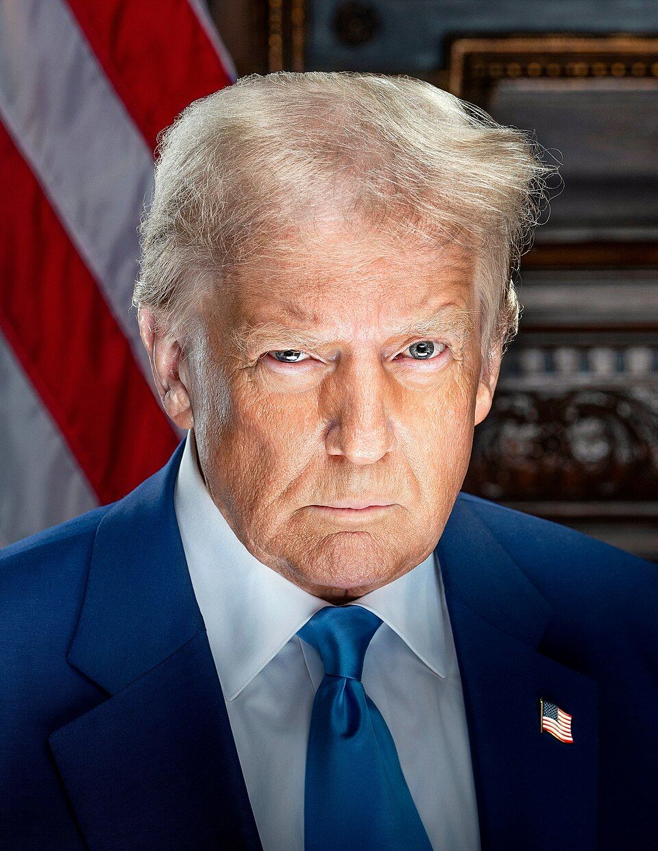 President Donald J. Trump official portrait