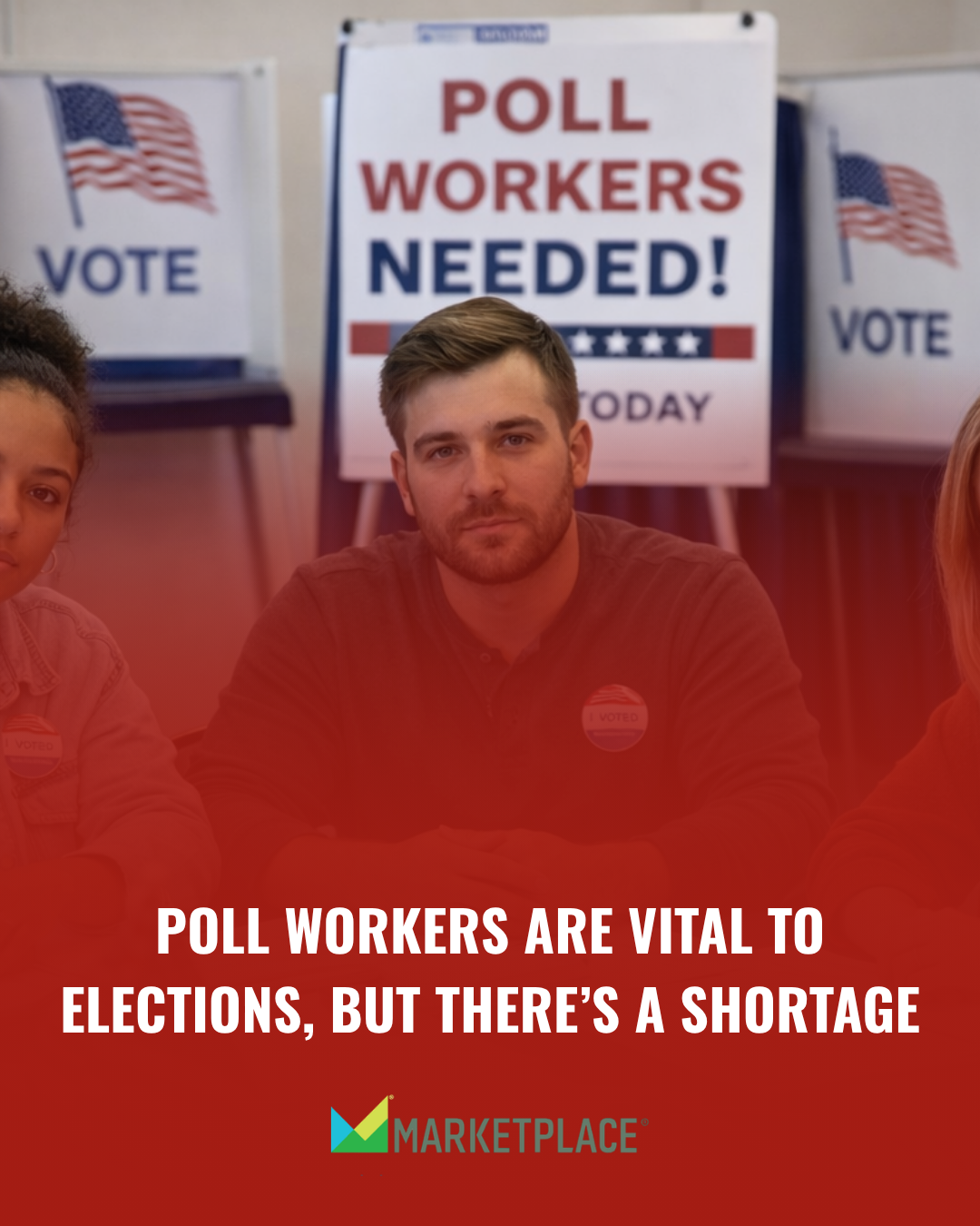 Brookings - Local officials have difficulty recruiting enough poll workers