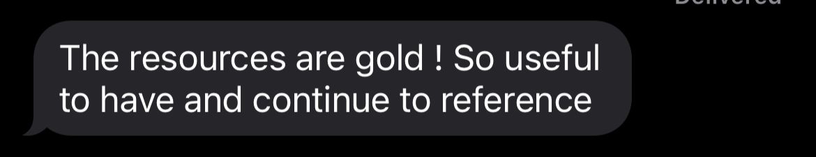 Resource Testimonials