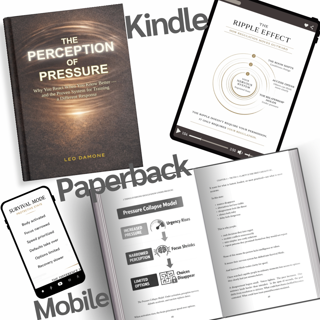 The Perception of Pressure — Leo Damone