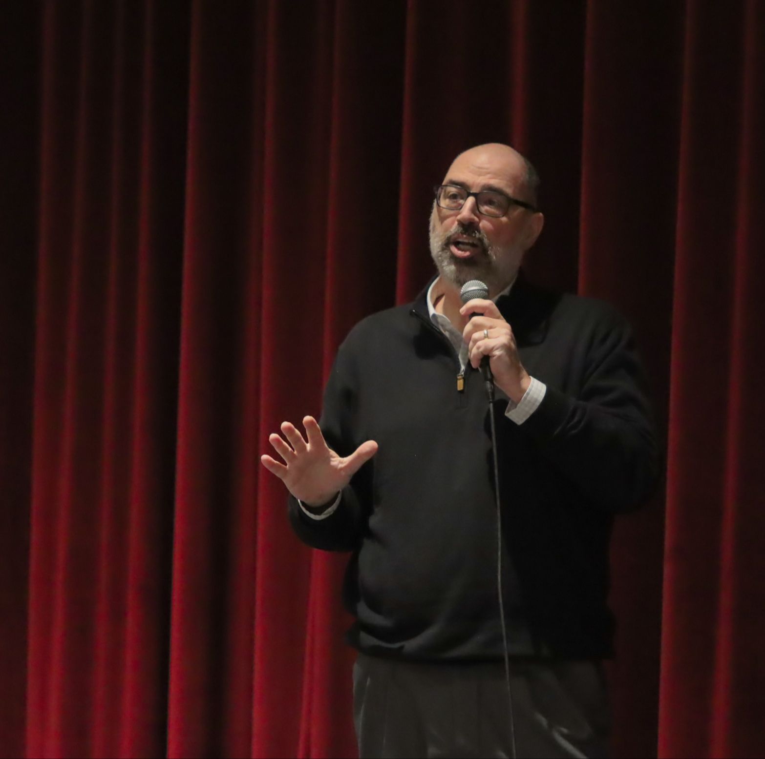 Chad Becker speaking