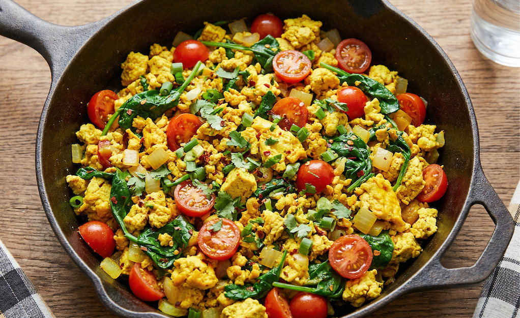 Tofu and Egg breakfas=