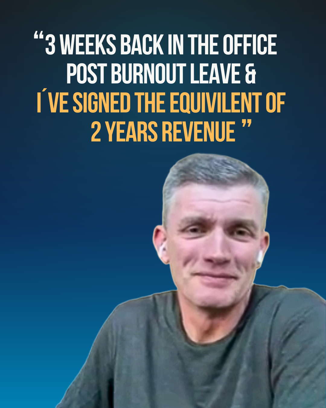 Testimonial from Per