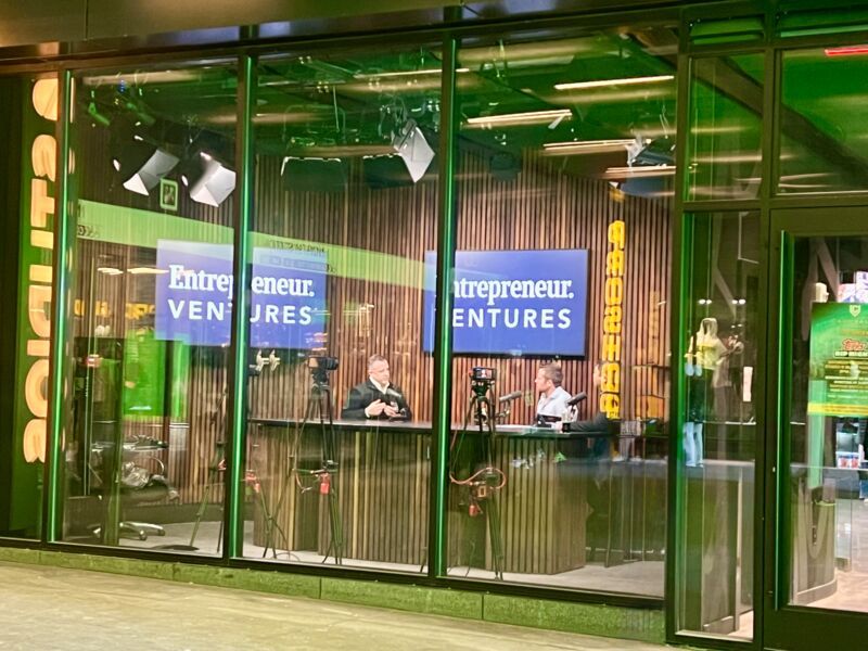 Christopher Velis interview at Entrepreneur Ventures studio