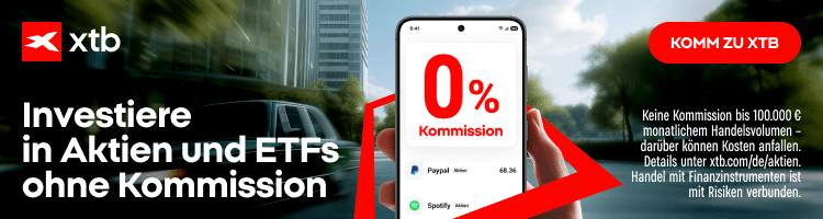 XTB 0% Kommission