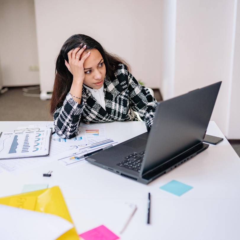 Student feeling overwhelmed