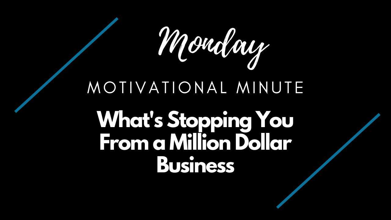 What's Stopping You From a Million Dollar Network Marketing Business