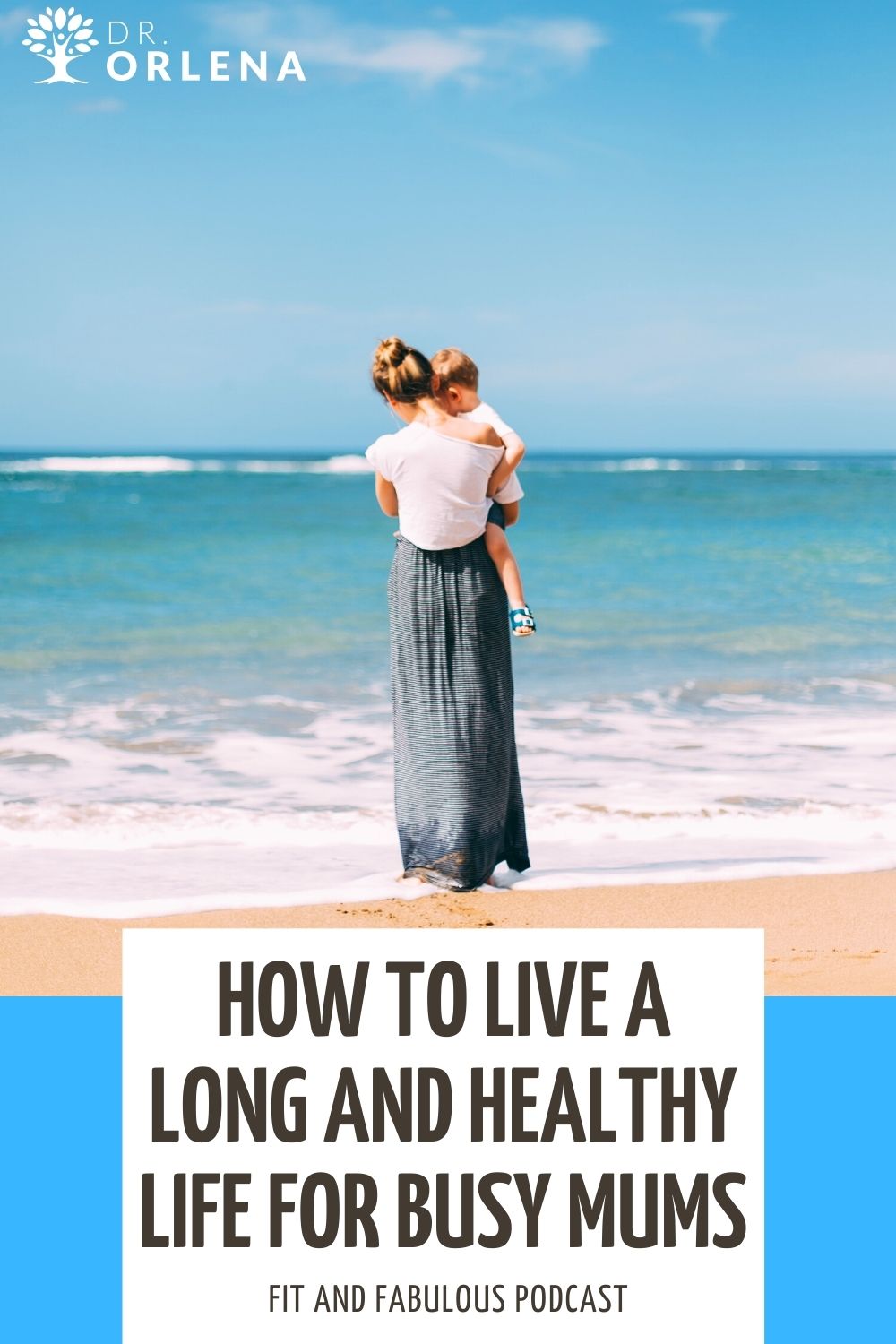 A mom walking on the beach while carrying her child #momhealth #healthylife #healthyliving #wellness