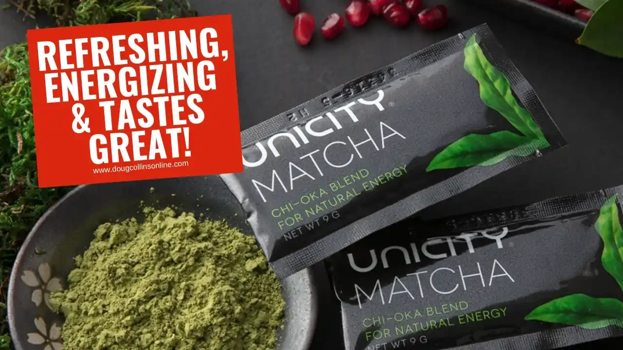 unicity matcha, green tea, matcha powder, energy drink