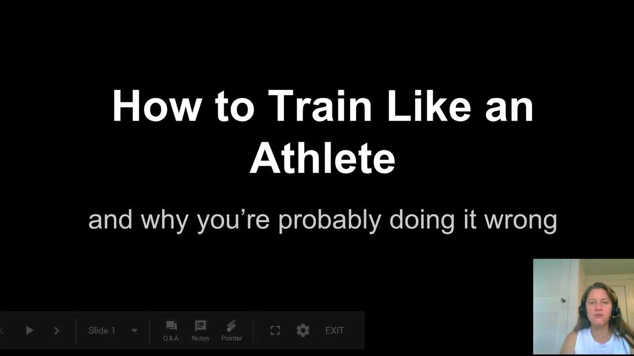 How to Train Like an Athlete