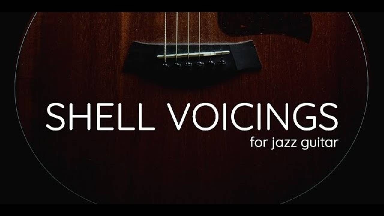 How To Play Shell Voicings For Jazz Guitar 3 Note Chords