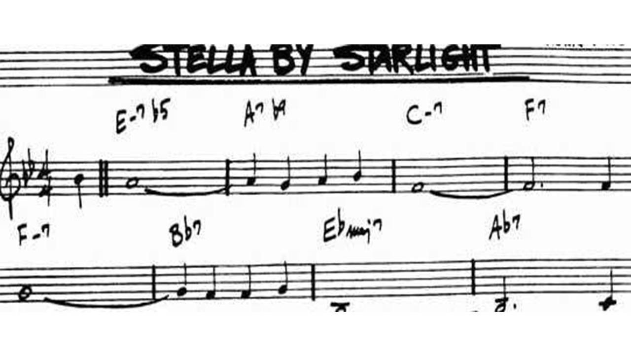 Stella By Starlight Chord Melody Single Note Solo Chord Shapes