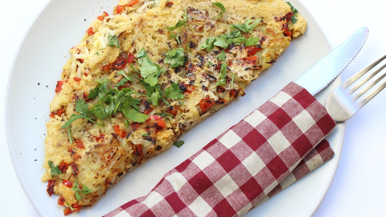 Vegan Hash Brown Omelet