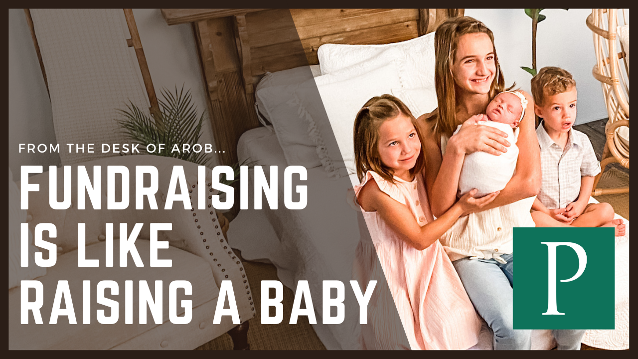 Fundraising is Like Raising a Baby 