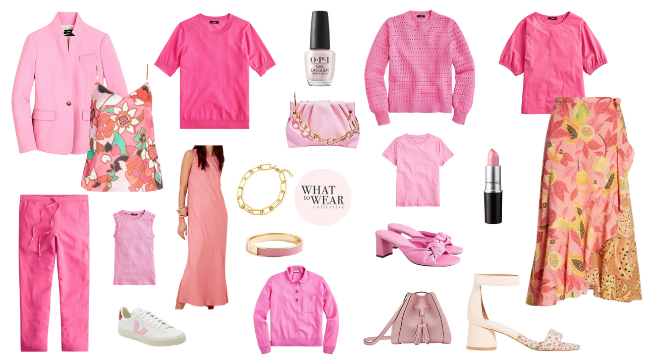Update your Spring Wardrobe with the color pink
