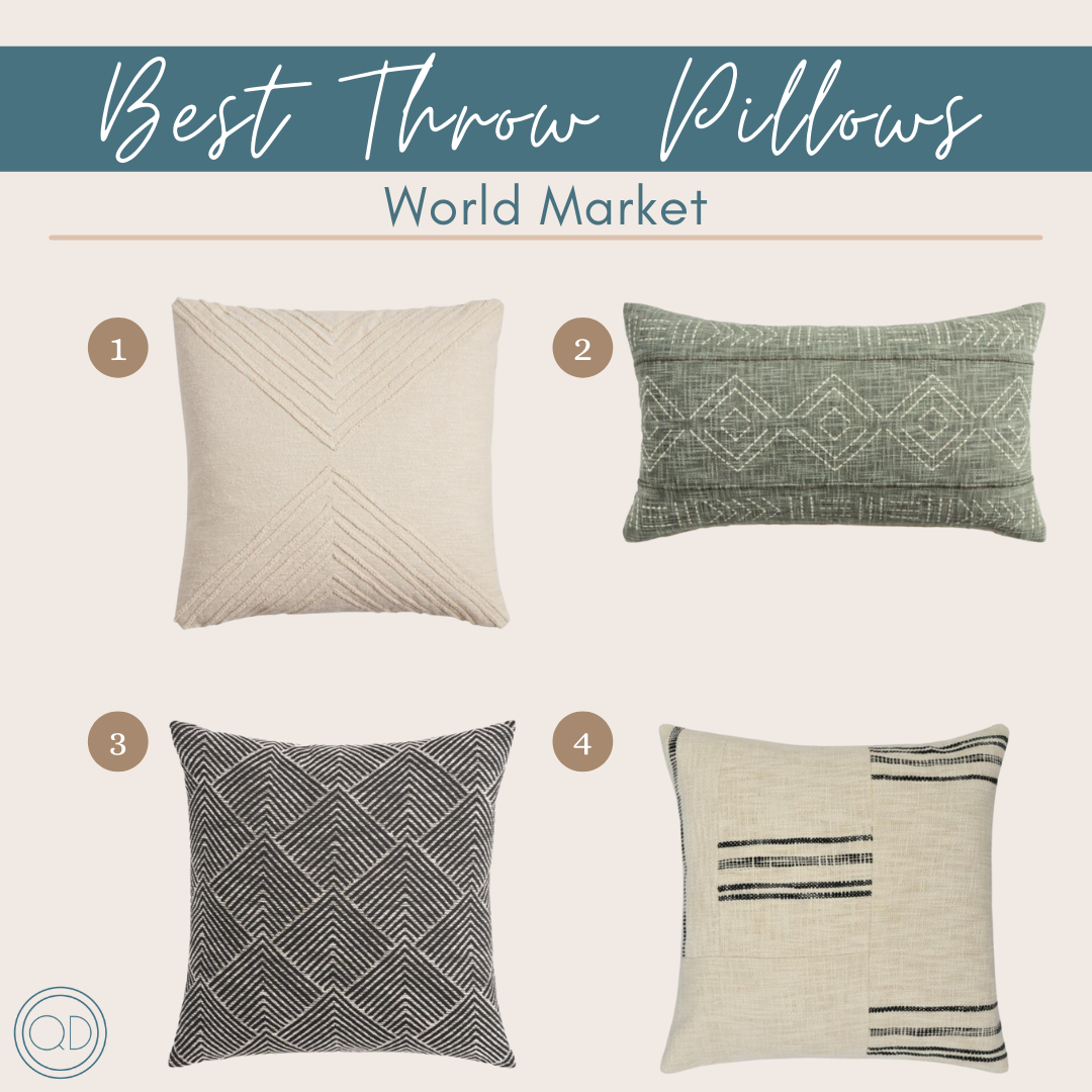 How to pair the right unique throw pillows for your Airbnb