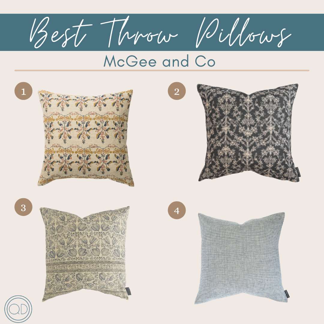 How to pair the right unique throw pillows for your Airbnb