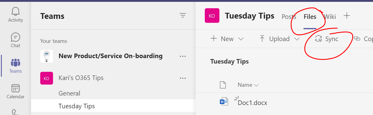 Tuesday s Tip 83 Sync Teams Files To File Explorer