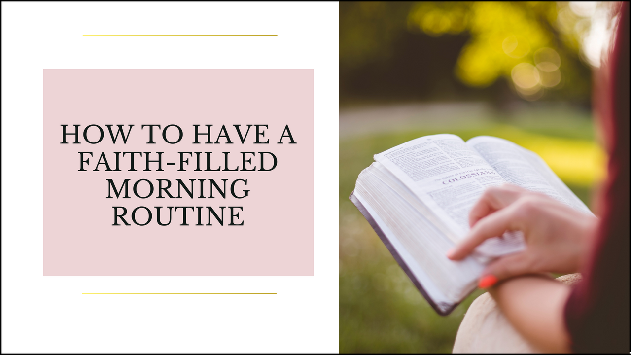 how to do morning devotion for catholic moms