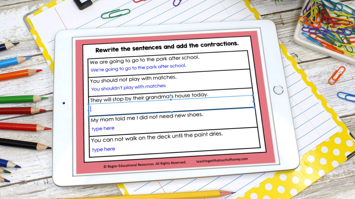 How To Use Fun Digital Interactive Notebooks For Teaching Writing