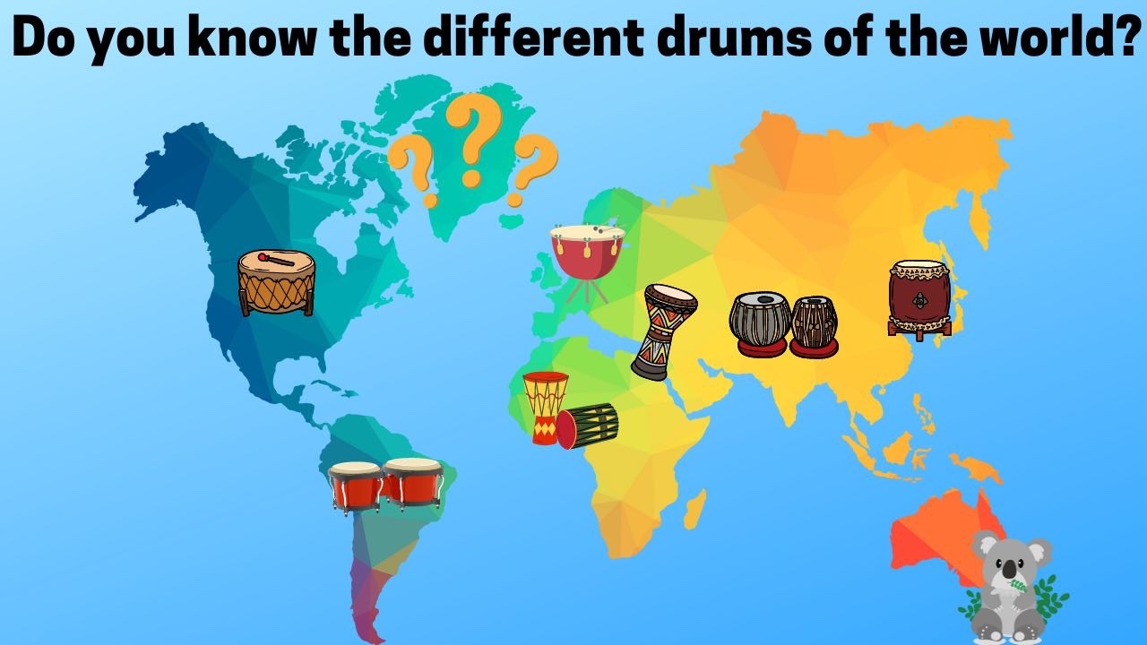 What are the different types of drums