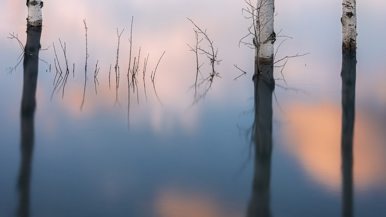 Reflections and landscape photography