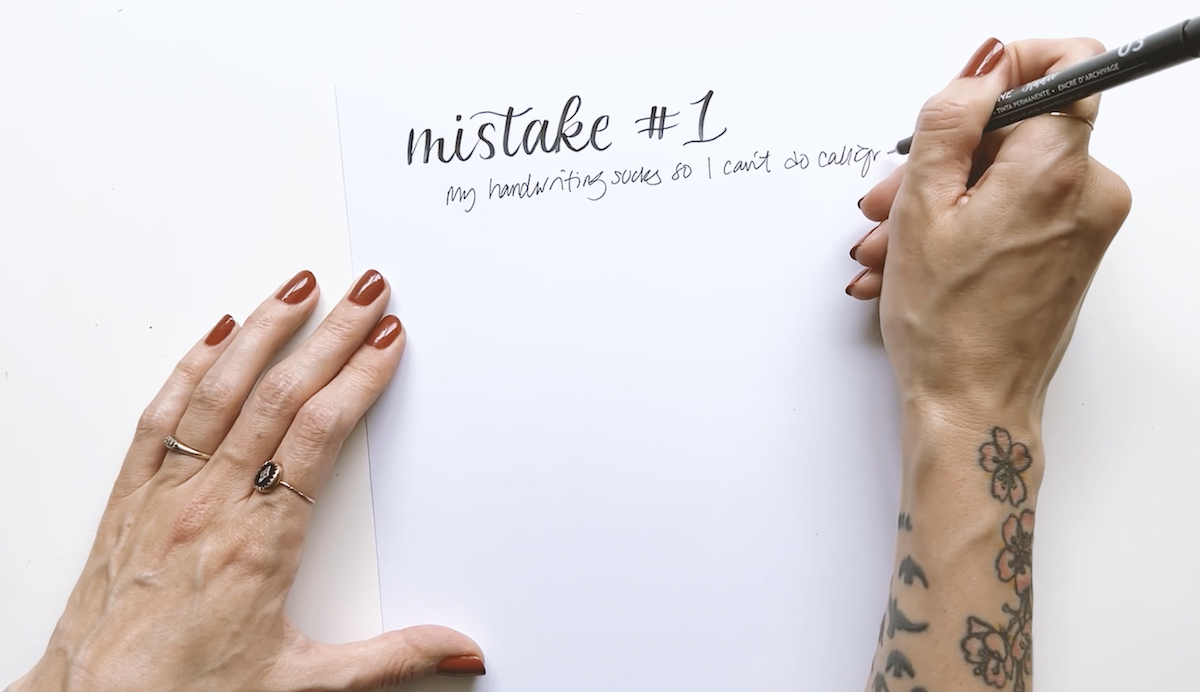 Top lettering mistakes