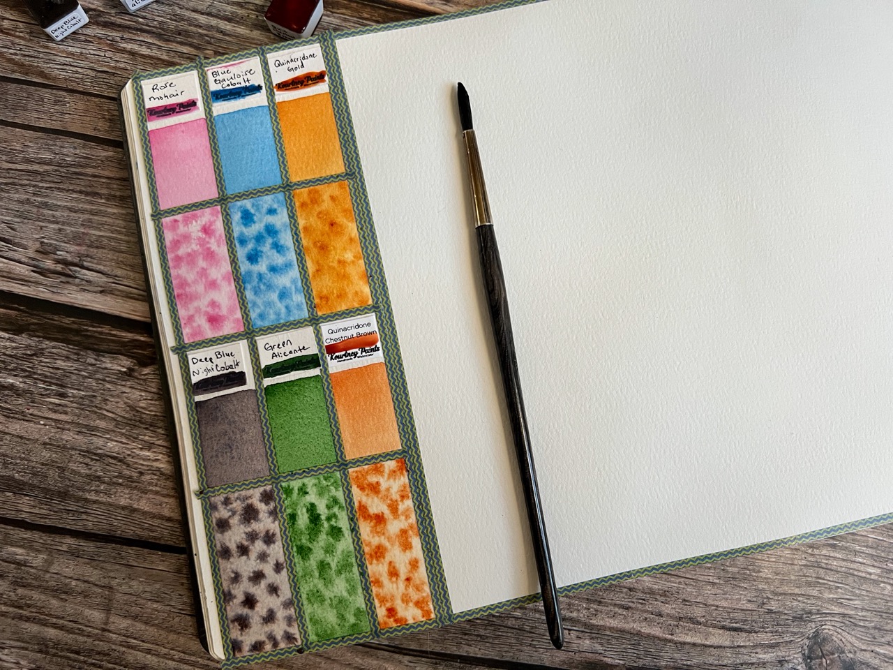 How (and why) to color chart all your art supplies