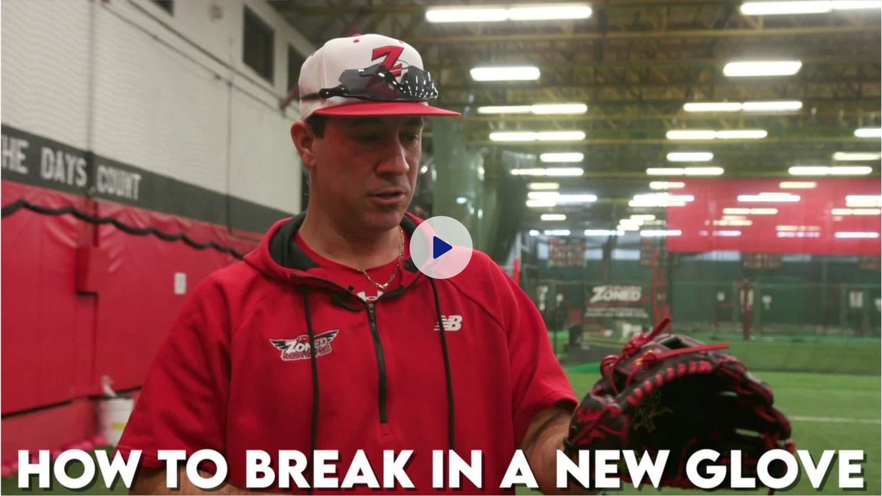 break in a new baseball glove